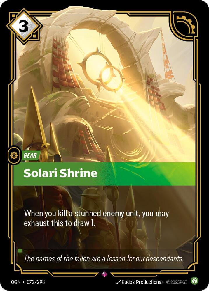 Solari Shrine 072/298 RFTB1