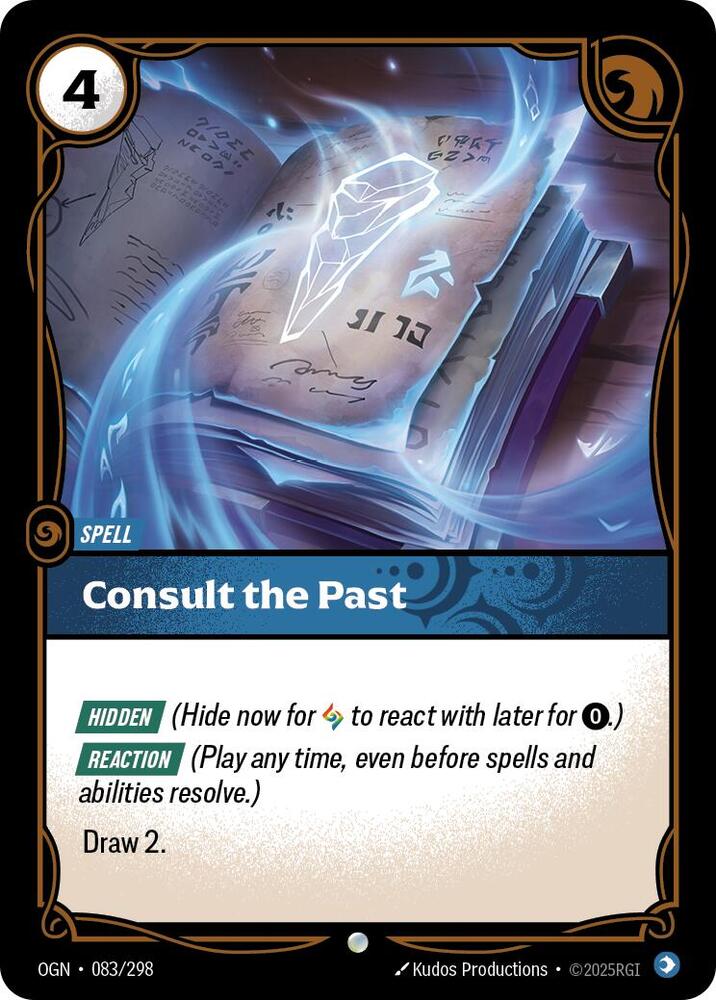 Consult the Past 083/298 RFTB1