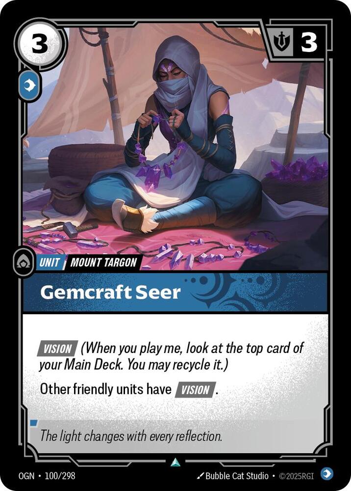 Gemcraft Seer 100/298 RFTB1