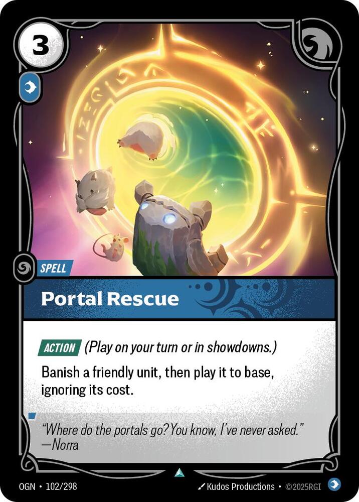 Portal Rescue 102/298 RFTB1