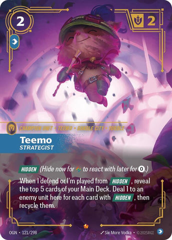 Teemo - Strategist 121/298 RFTB1