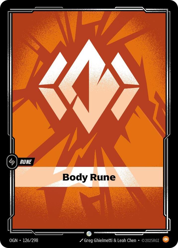Body Rune 126/298 RFTB1