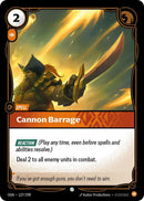 Cannon Barrage 127/298 RFTB1