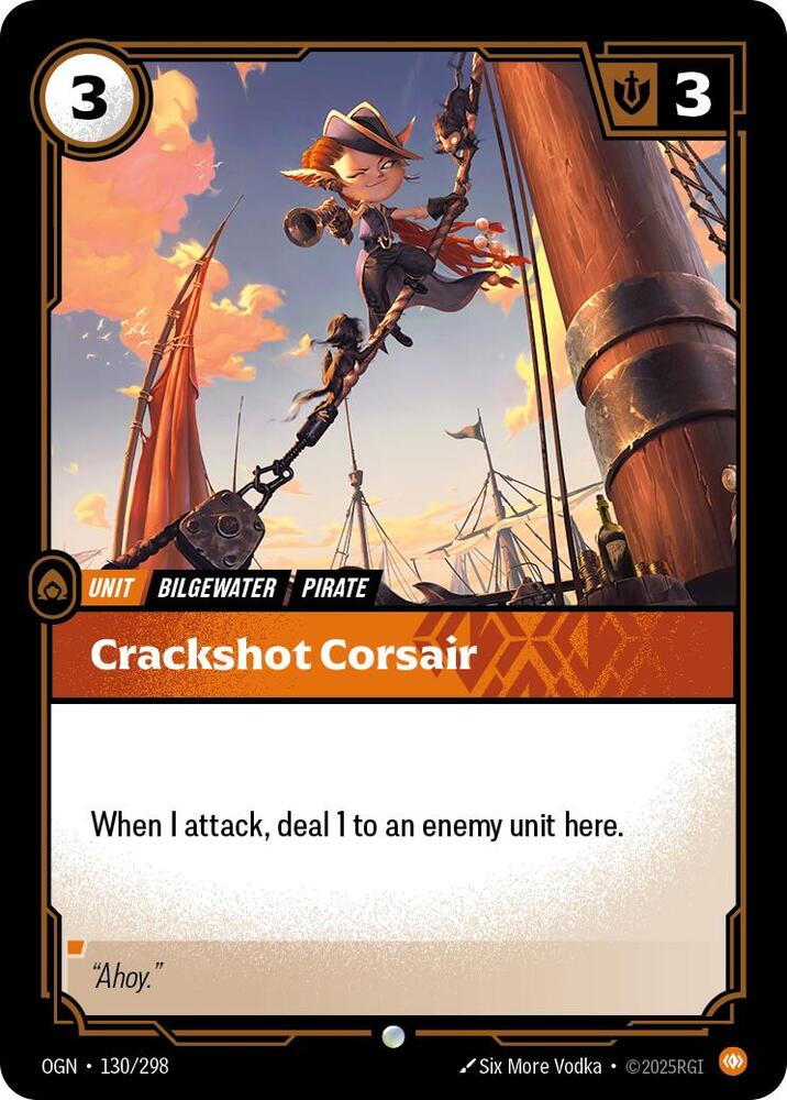 Crackshot Corsair 130/298 RFTB1