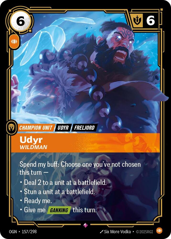 Udyr - Wildman 157/298 RFTB1