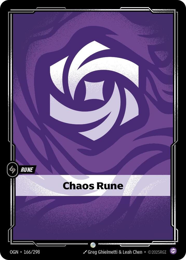 Chaos Rune 166/298 RFTB1