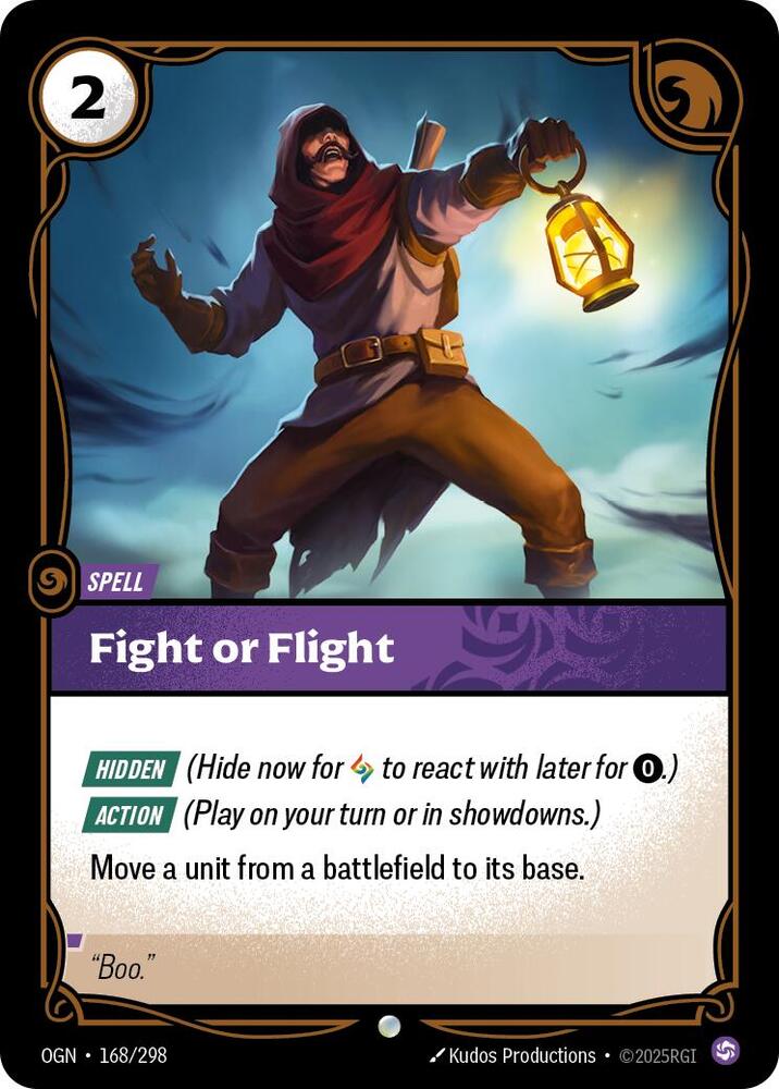 Fight or Flight 168/298 RFTB1