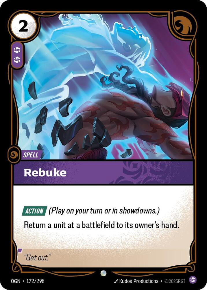 Rebuke 172/298 RFTB1