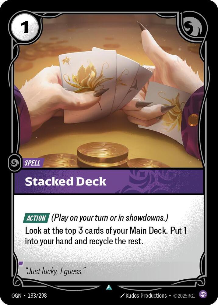 Stacked Deck 183/298 RFTB1