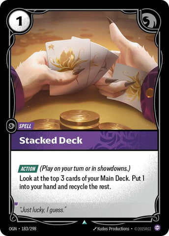 Stacked Deck 183/298 RFTB1