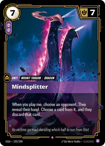 Mindsplitter 192/298 RFTB1