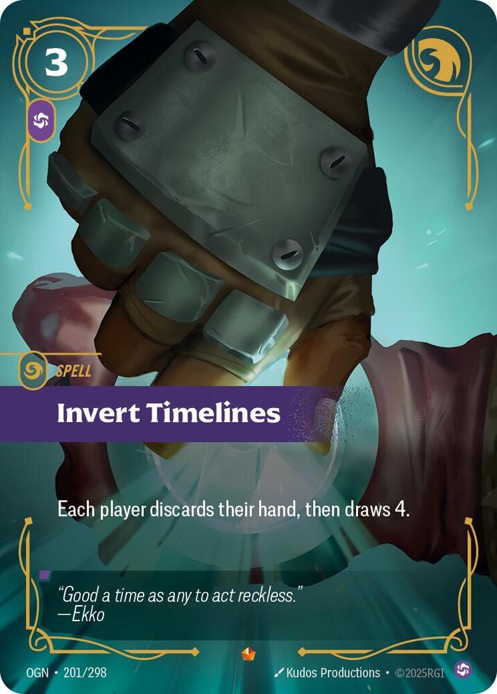 Invert Timeline 201/298 RFTB1