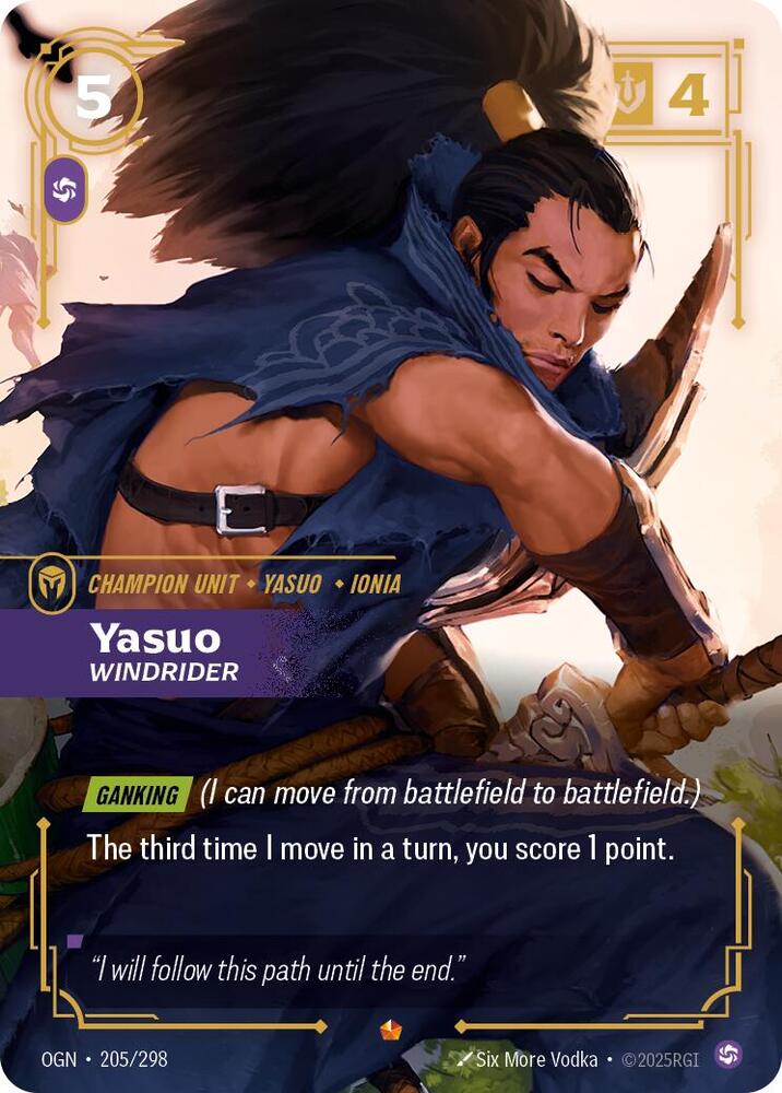 Yasuo - Windrider 205/298 RFTB1