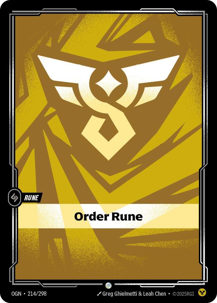 Order Rune 214/298 RFTB1