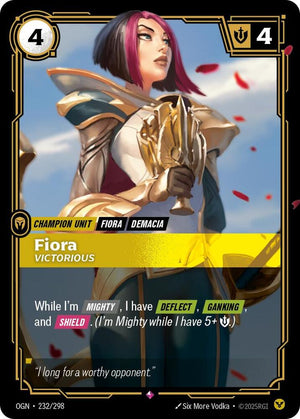 Fiora - Victorious 232/298 RFTB1