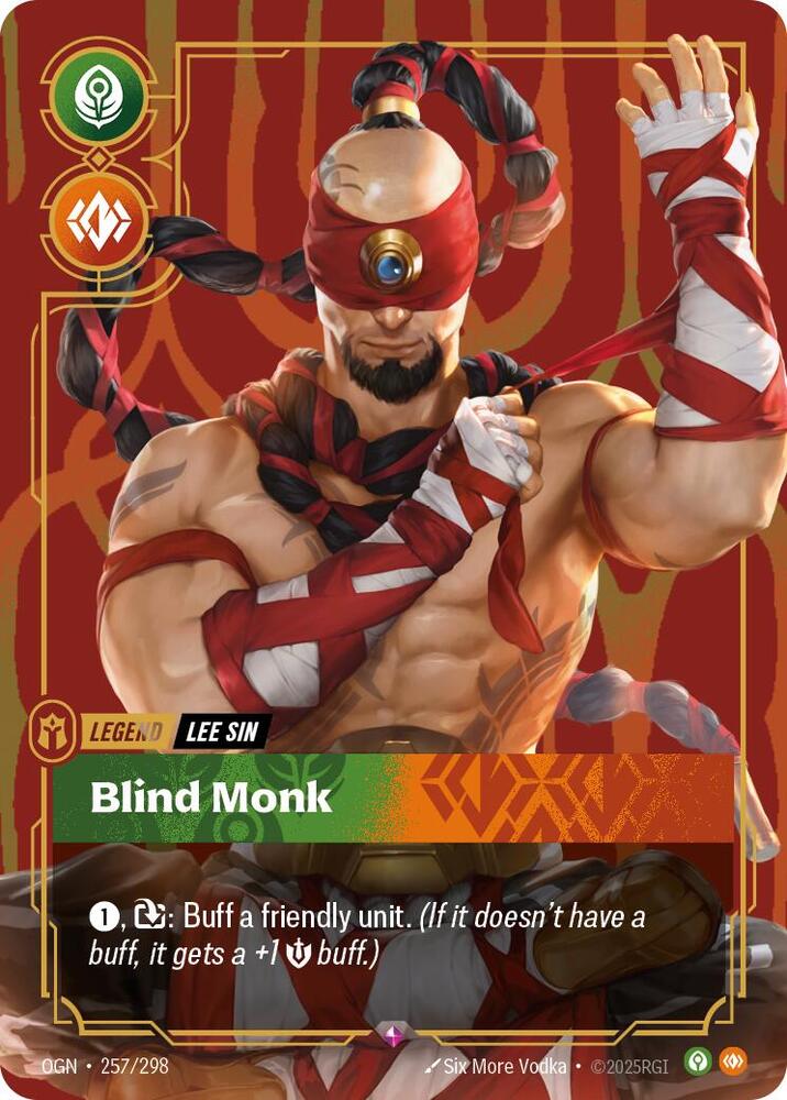 Lee Sin - Blind Monk 257/298 RFTB1