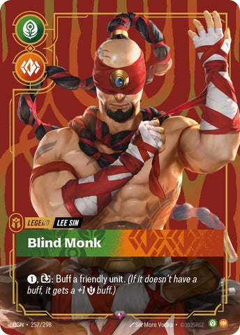 Lee Sin - Blind Monk 257/298 RFTB1