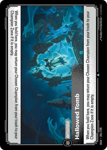 Hallowed Tomb 281/298 RFTB1