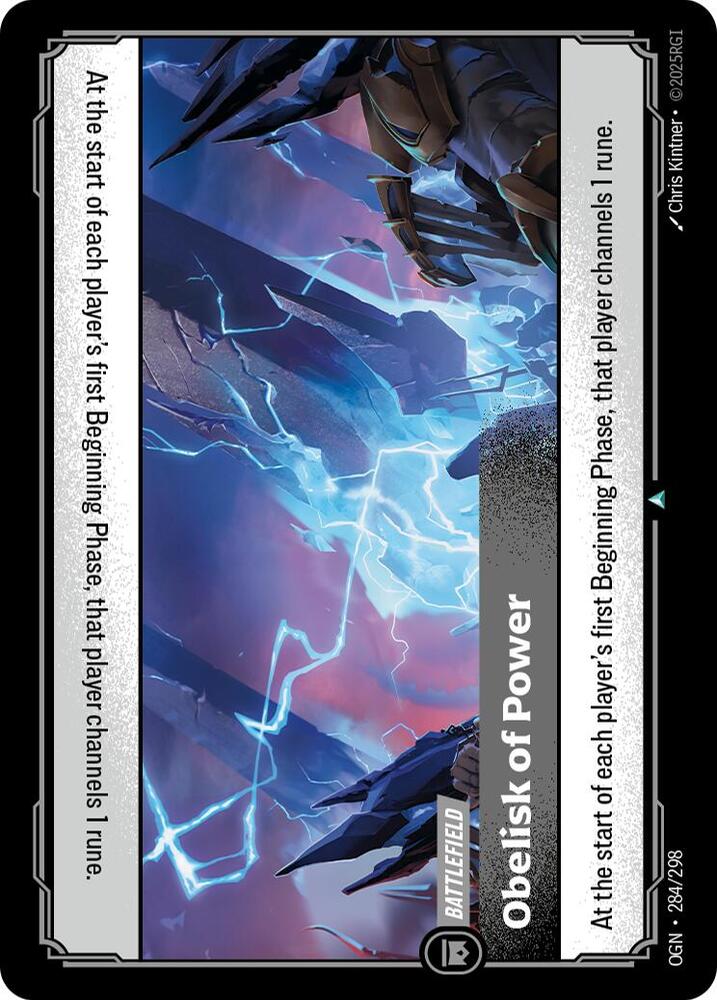 Obelisk of Power 284/298 RFTB1