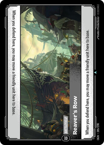 Reaver's Row 285/298 RFTB1