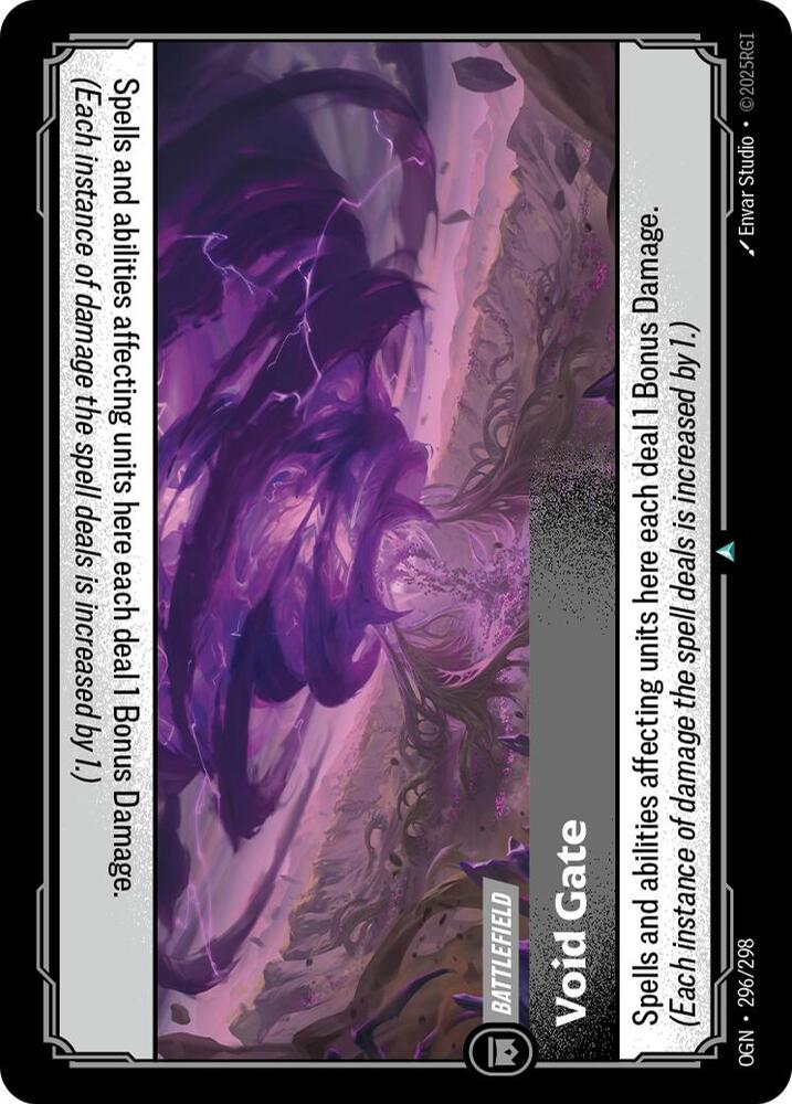 Void Gate 296/298 RFTB1