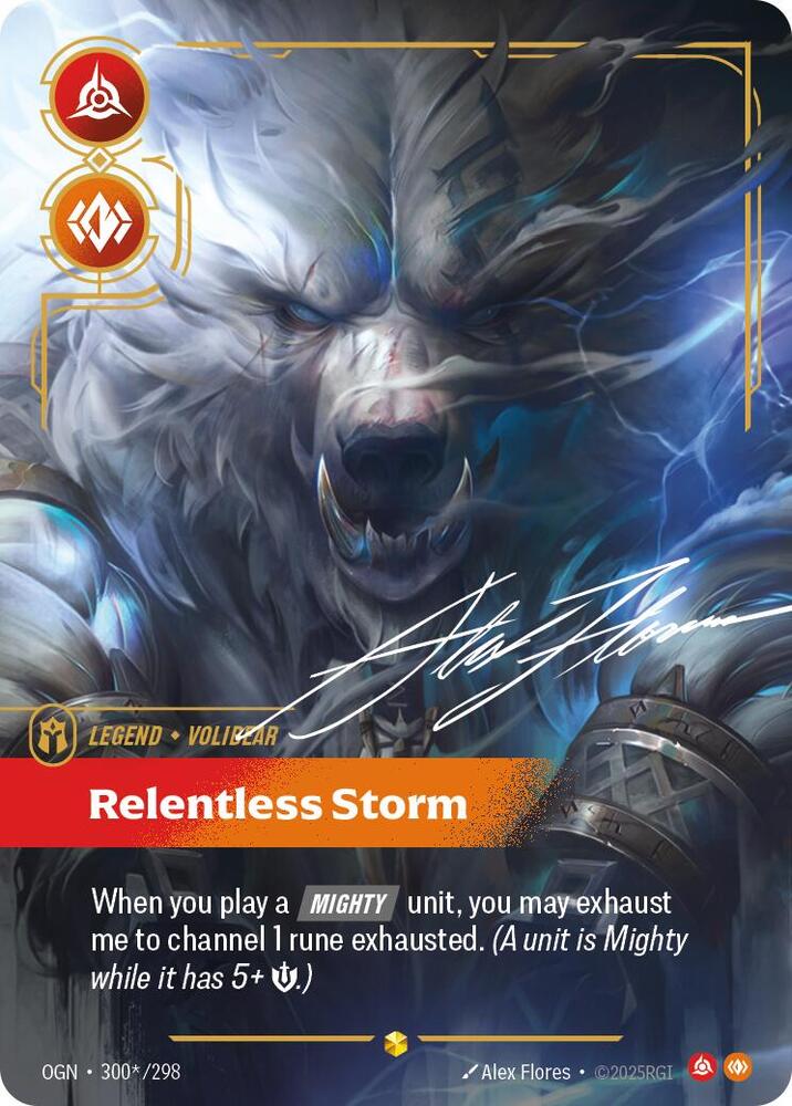 Volibear - Relentless Storm (Alternate Art) 300*/298 RFTB1
