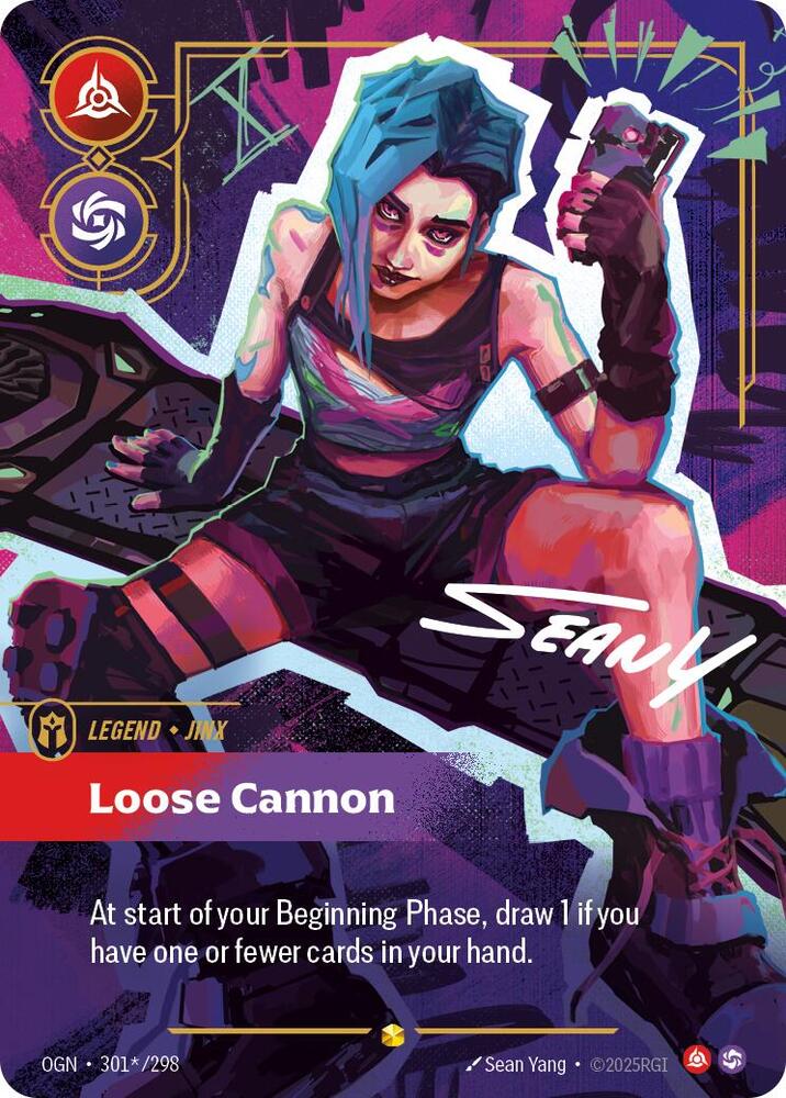Jinx - Loose Cannon (Alternate Art) 301*/298 RFTB1