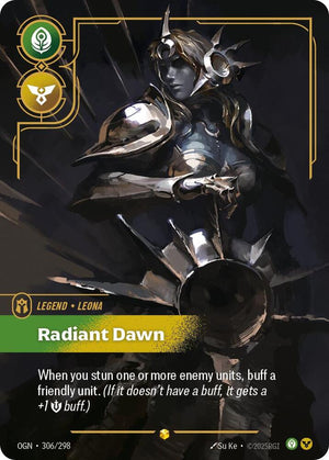 Leona - Radiant Dawn (Showcase) 306/298 RFTB1