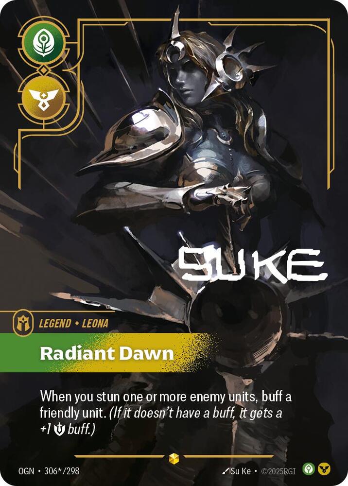 Leona - Radiant Dawn (Alternate Art) 306*/298 RFTB1