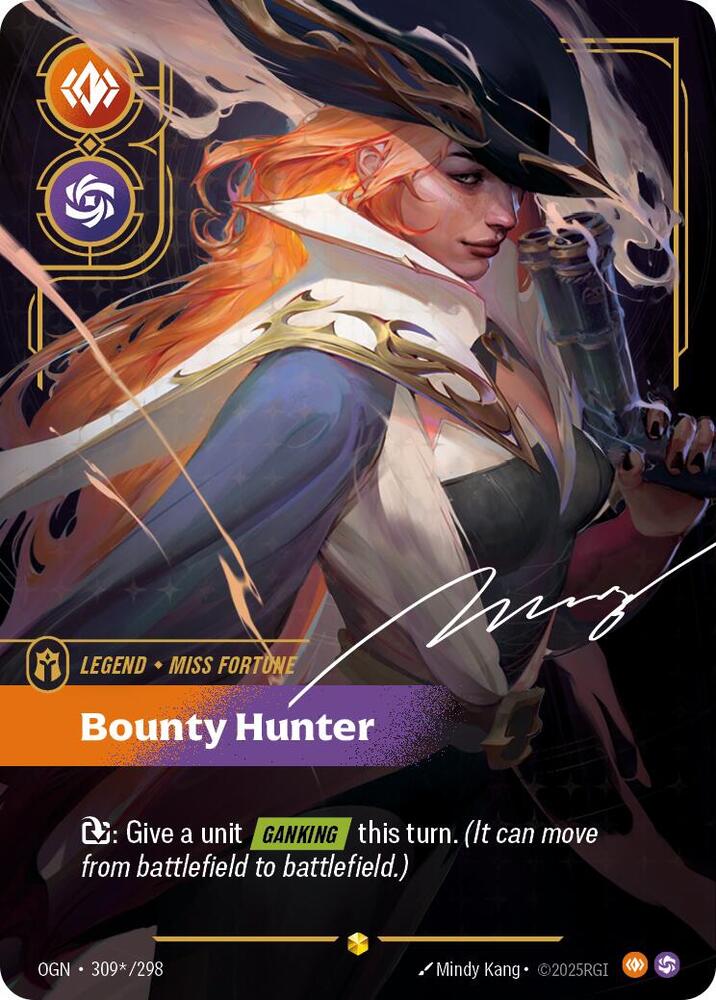 Miss Fortune - Bounty Hunter (Alternate Art) 309*/298 RFTB1