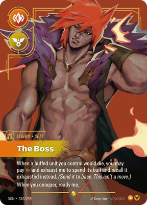 Sett - The Boss (Showcase) 310/298 RFTB1