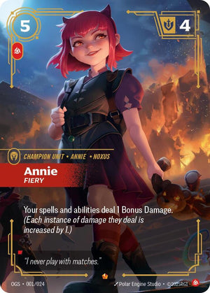 Annie - Fiery 001/024 RFTB1