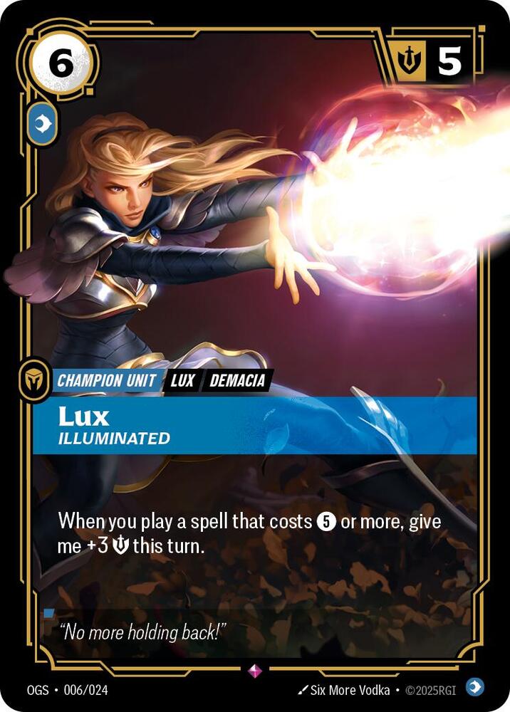 Lux - Illuminated 006/024 RFTB1
