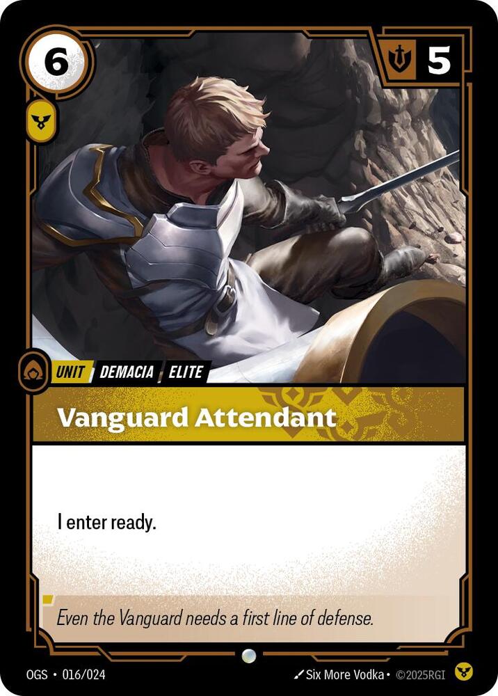 Vanguard Attendant 016/024 RFTB1