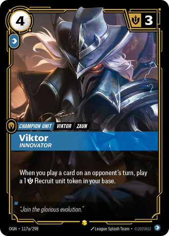 Viktor - Innovator (Alternate Art) 117a/298 RFTB1