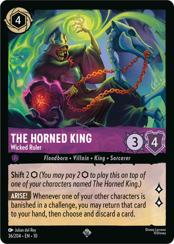 The Horned King - Wicked Ruler (36/204) [Whispers in the Well]