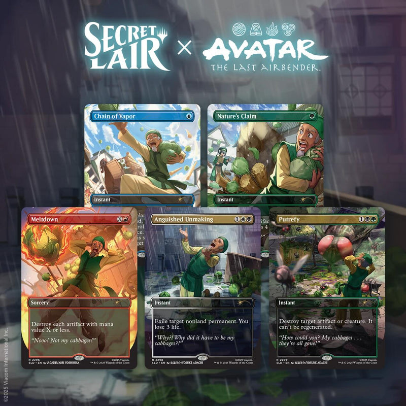 Secret Lair: Drop Series - Avatar: The Last Airbender: My Cabbages! (Non-Foil Edition)