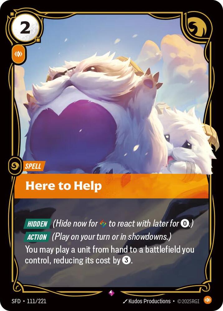 Here to Help 111/221 RFTB2