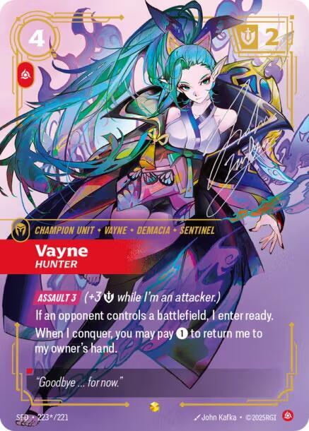 Vayne - Hunter (Signature) 223*/221 RFTB2