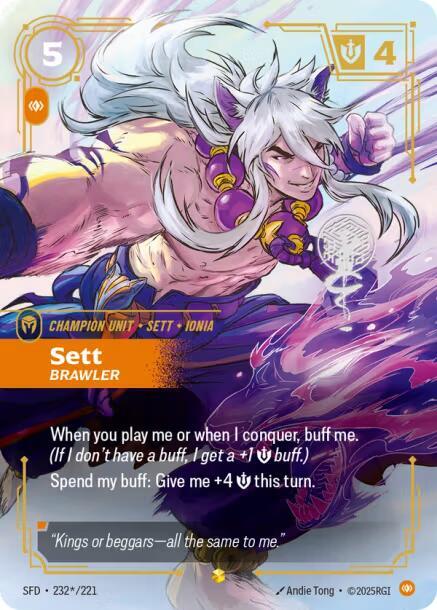 Sett - Brawler (Signature) 232*/221 RFTB2