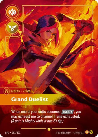 Fiora - Grand Duelist (Overnumbered) 251/221 RFTB2