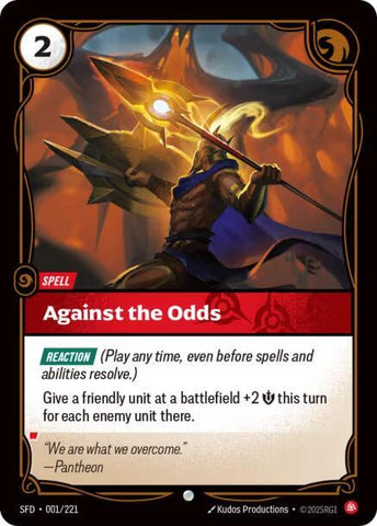 Against the Odds 001/221 RFTB2