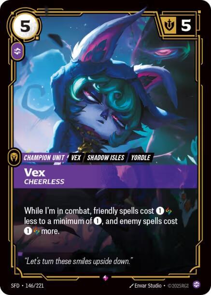 Vex - Cheerless 146/221 RFTB2