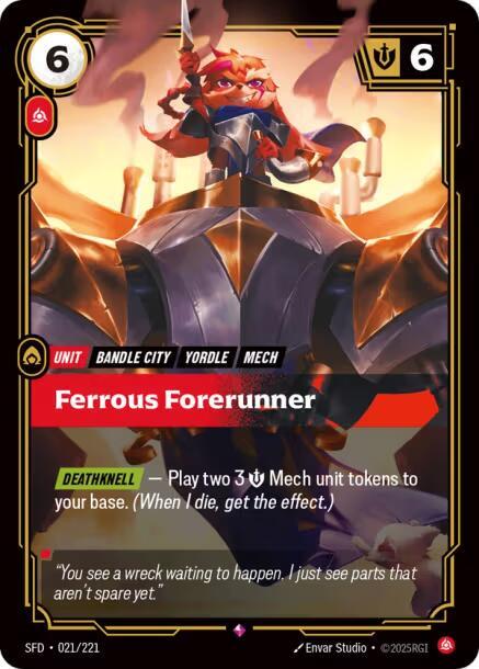 Ferrous Forerunner 021/221 RFTB2