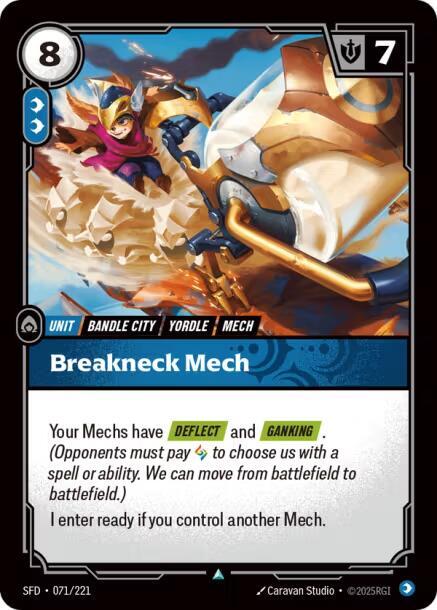 Breakneck Mech 071/221 RFTB2