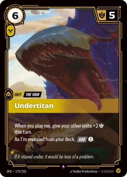 Undertitan 175/221 RFTB2