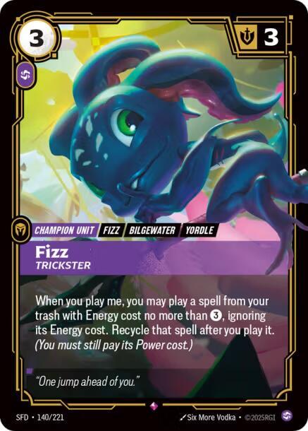 Fizz - Trickster 140/221 RFTB2