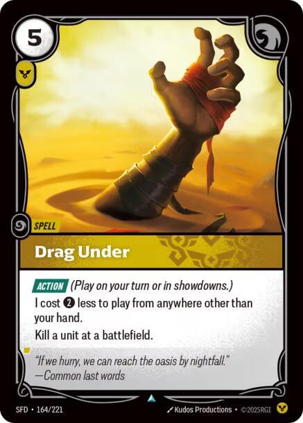 Drag Under 164/221 RFTB2