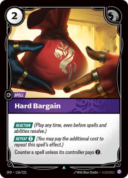 Hard Bargain 136/221 RFTB2