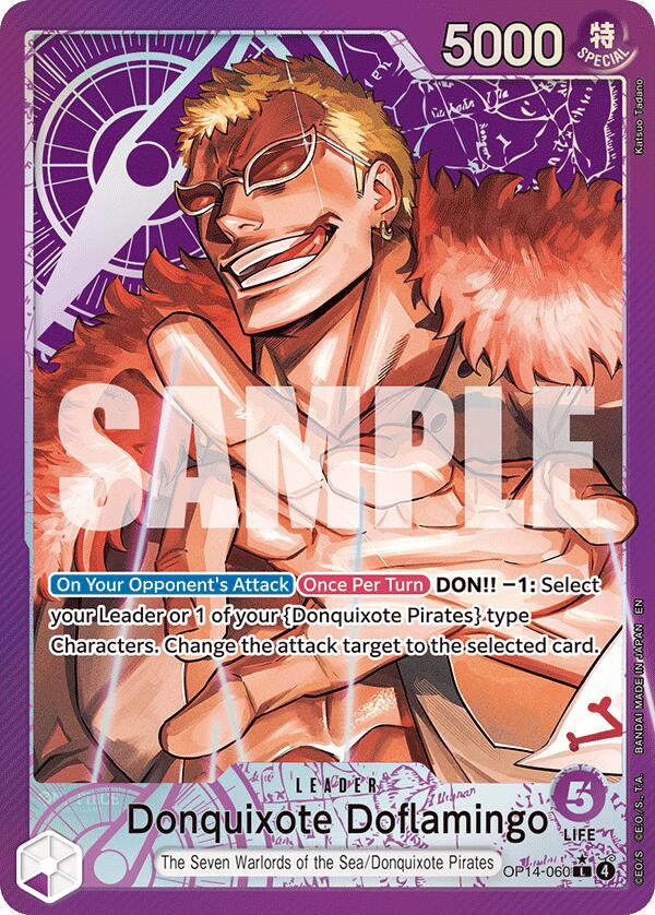 Donquixote Doflamingo (Alternate Art) [The Azure Sea's Seven]